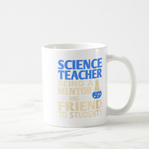 Caneca De Café Professora De Ciência Das Mulheres Mentor E Amiga