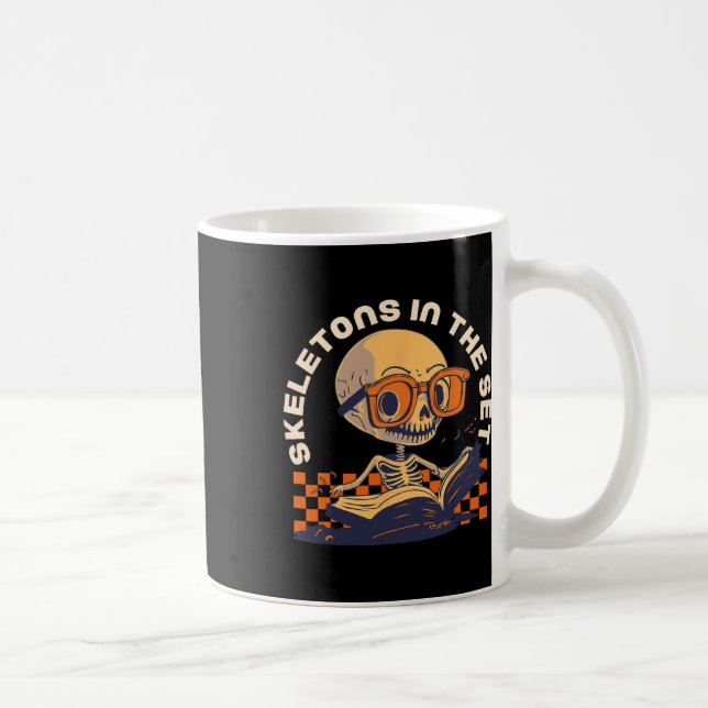 Caneca De Café Professora de Matemática Halloween Comstume Cai Pu (Direita)