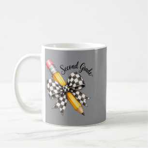 Caneca De Café Professora de Segundo Ano Coquete Volta às Aulas