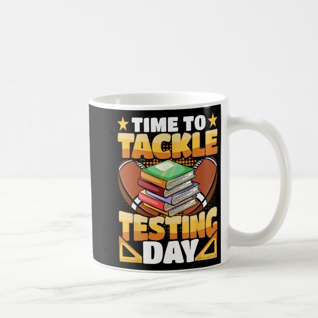 Caneca De Café Professora Do Dia De Futebol Para Combater Os Test (Direita)