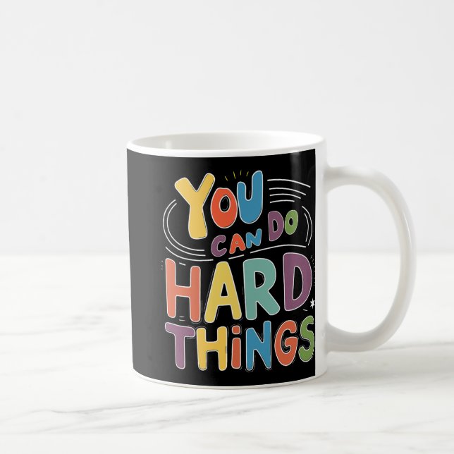 Caneca De Café Professora Do Dia Você Pode Fazer Coisas De Duro M (Direita)