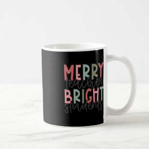 Caneca De Café Professora feliz Brilhante Professor de Natal