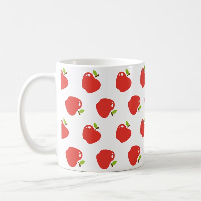 Caneca De Café Professora Gift Apple Mug (Esquerda)