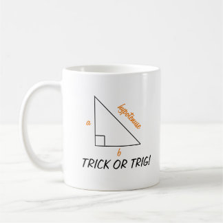 Caneca De Café Professora personalizada do Halloween de Trug ou T