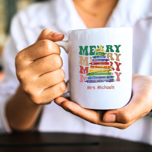 Caneca De Café Professores Adoráveis Personalizam o Natal