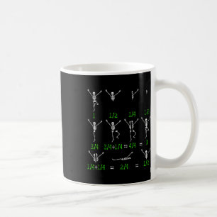 Caneca De Café Professores de Matemática bonitos Equação de Esque