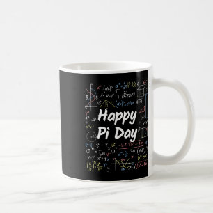 Caneca De Café Professores De Matemática Pi Feliz Internacional E