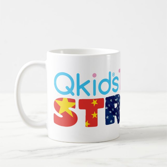 Caneca De Café Professores do QChildren" FORTE "PINK" Unity Mug (Esquerda)