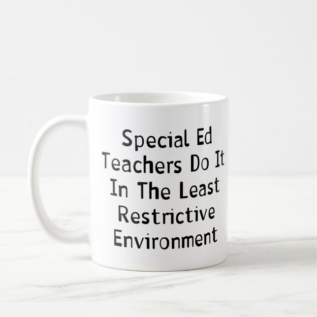 Caneca De Café Professores especiais de Ed (Esquerda)