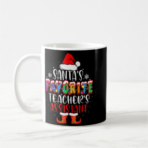 Caneca De Café Professores Favoritos de Papai Noel Istantâneo Nat