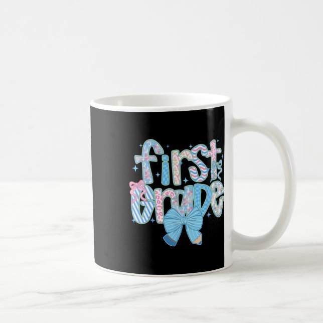Caneca De Café Professores Florais de Volta às Aulas da Primeira  (Direita)