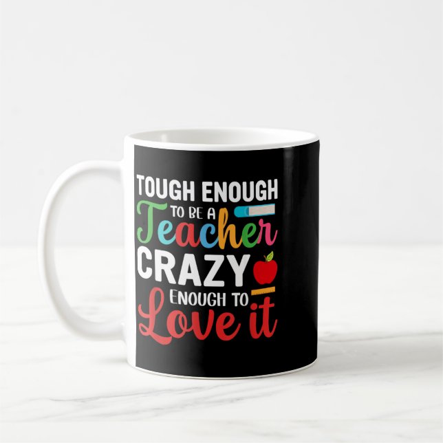 Caneca De Café Professores Loucos Homens Mulheres Professores Esc (Esquerda)