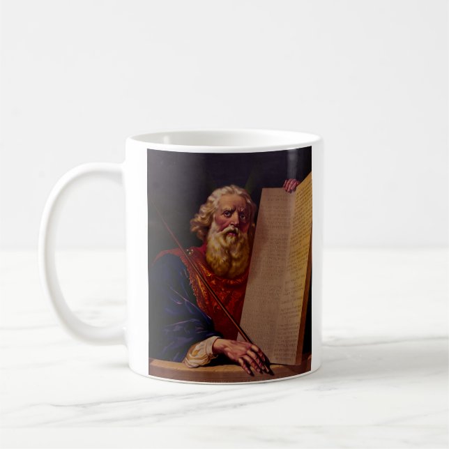Caneca De Café Profeta Moisés no Monte Sinai – Épico de Alta Fide (Esquerda)