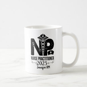 Caneca De Café  Profissionais De Enfermeiro Estabelecidos Persona
