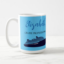 Caneca de café profissional Blue Cruise