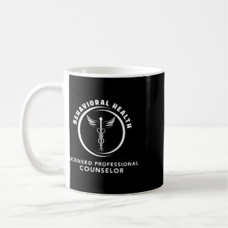 Caneca De Café Profissional Licenciado em Saúde Mental e Comporta
