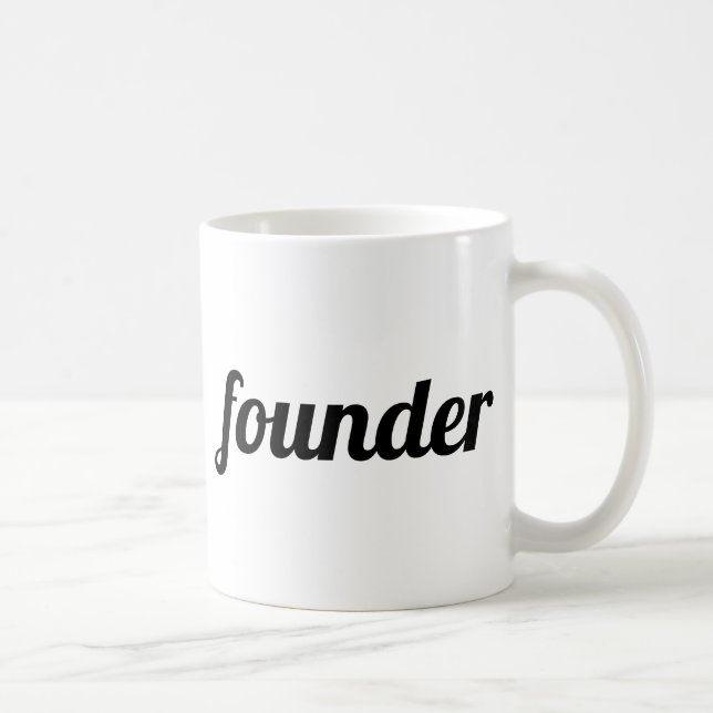 Caneca De Café Profissional moderno personalizado fundador chefe (Direita)