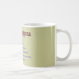 Caneca De Café Programação da aposentadoria - presentes