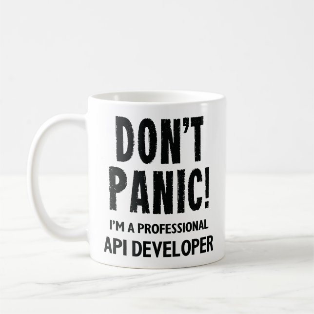 Caneca De Café Programador de API (Esquerda)