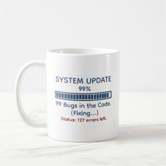 Caneca De Café Programador Engraçado Codificando