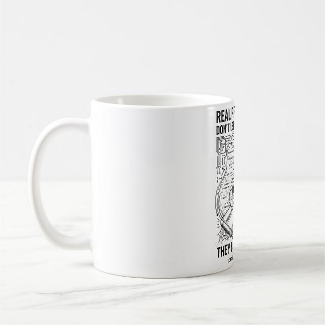 Caneca De Café Programadores Reais Usam o Código Fonte (Esquerda)