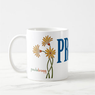 Caneca De Café Progresso, não perfeição! (citações da