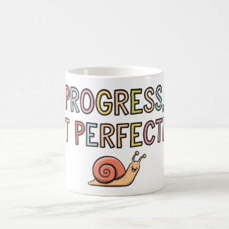 Caneca De Café Progresso, sem perfeição