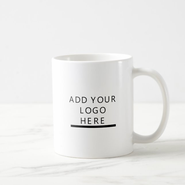 Caneca De Café Projete o logotipo (Direita)