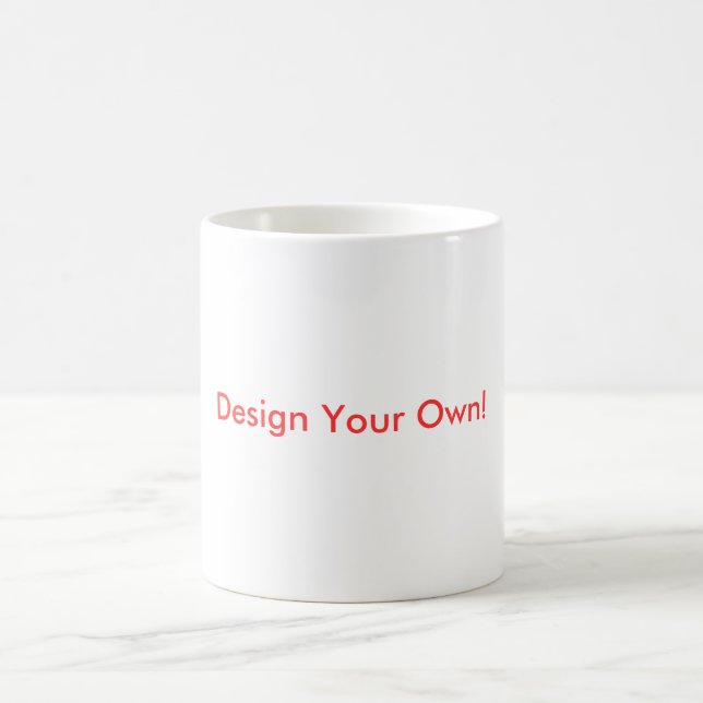 Caneca De Café Projete sua própria caneca! (Centro)