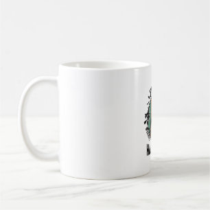 Caneca De Café Projeto de Vetor Vintage de Casa Assombrada de Hal