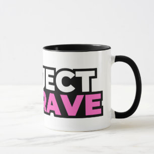 Caneca de Café Projeto Seja Corajoso