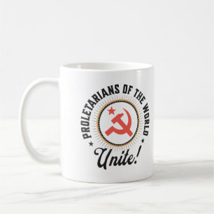 Caneca De Café Proletarians of the World Unite!