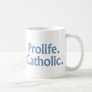 Caneca De Café Prolife. Católico