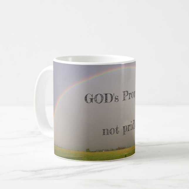 Caneca De Café Promessa de Deus (Frente Esquerda)