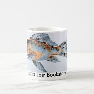 Caneca De Café Promo da livraria do peixe dourado de Shubunkin