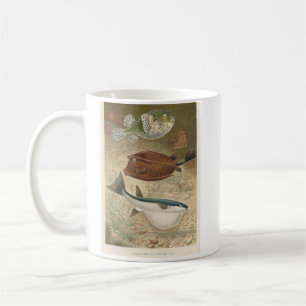 Caneca De Café Promo da livraria dos peixes do globo & dos peixes
