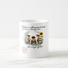 Caneca De Café Promoção de Crianças com Necessidades Especiais