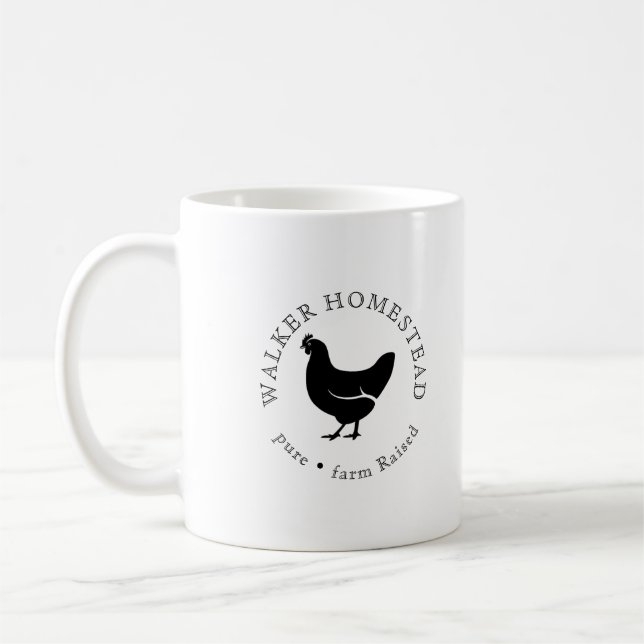 Caneca de café promocional com logotipo personaliz (Esquerda)