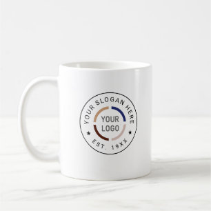 Caneca De Café promocional da marca de logotipo personalizado