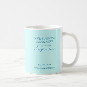 Caneca De Café Promocional de logotipo comercial personalizado Aq