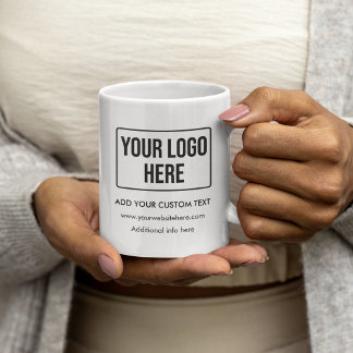 Caneca De Café Promocional personalizado de logotipo de empresa