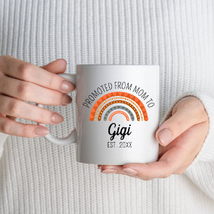 Caneca De Café Promovida Da Mãe Para Gigi Est 2024 Nova Avó