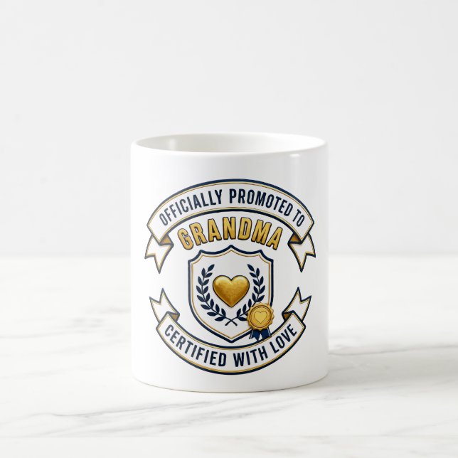 Caneca De Café Promovida Oficialmente a Avó (Centro)