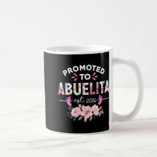 Caneca De Café Promovido a Abuelita Est 2026 Nova Avó Espanhola
