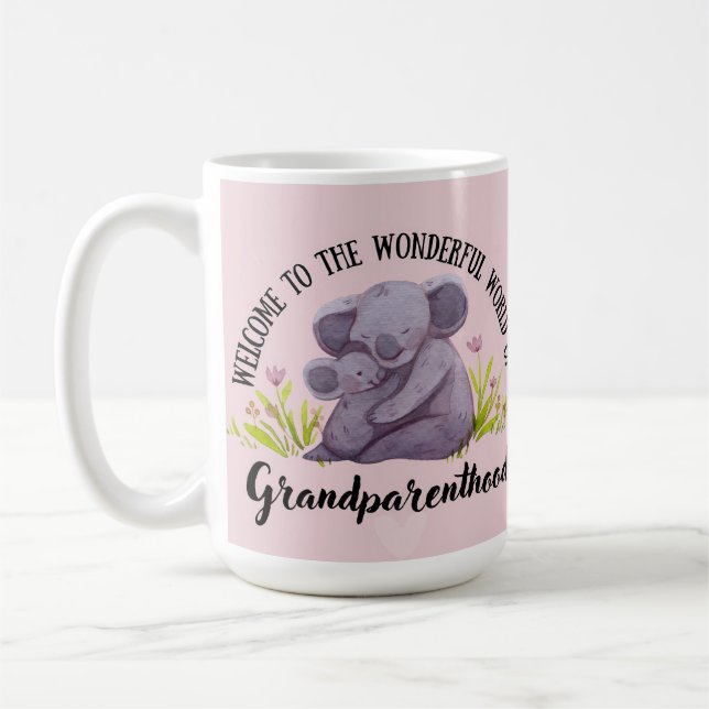 Caneca De Café Promovido à avó (Esquerda)