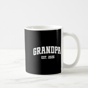 Caneca De Café Promovido a Avô Est. 2026 Avô Bebê Anúncio