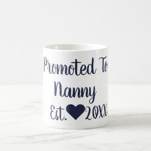 Caneca De Café Promovido à babá Marinho Mug