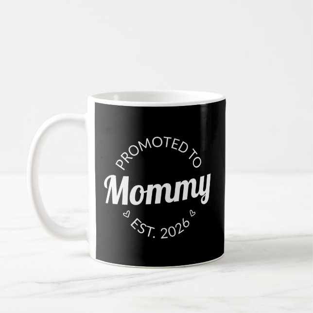 Caneca De Café Promovido A Mamães Est. 2026 I (Esquerda)
