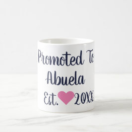 Caneca De Café Promovido A Marinho Abuela E Lata Rosa