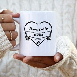 Caneca De Café Promovido a Nana